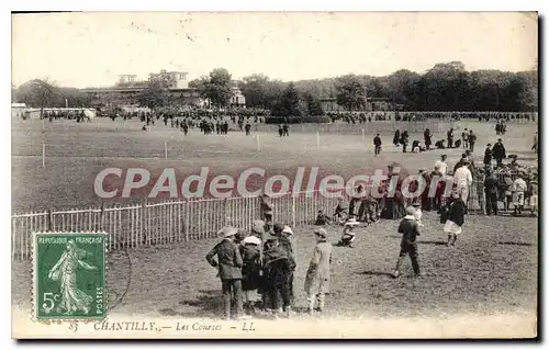 Cartes postales Chantilly les cources