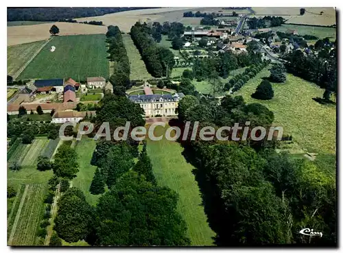 Cartes postales moderne La Houssoye Oise Chateau de la Houssoye maison de repos et de convalescence propriete de la Mut