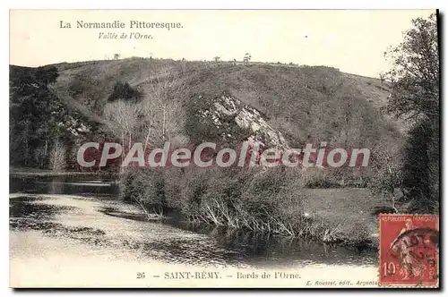 Cartes postales La Normandie Pittoresque vallee de l'Orne Saint remy Bords de l'Orne