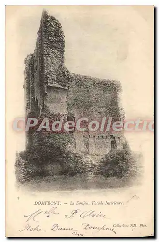 Cartes postales Domfront le Doujon facade interieure