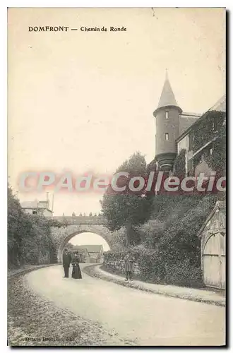 Cartes postales Domfront chemain de ronde