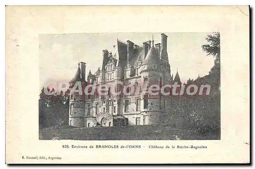 Cartes postales Environs de Bagnoles de l'Orne chateau de la Roche Bagnoles