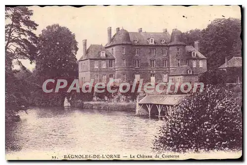Cartes postales Bagnoles de l'Orne le chateau de Couterne