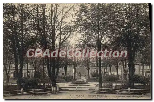 Cartes postales La Normandie Flers Square Dolaunay