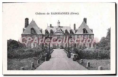 Ansichtskarte AK Chateau de Rabodanges Orne