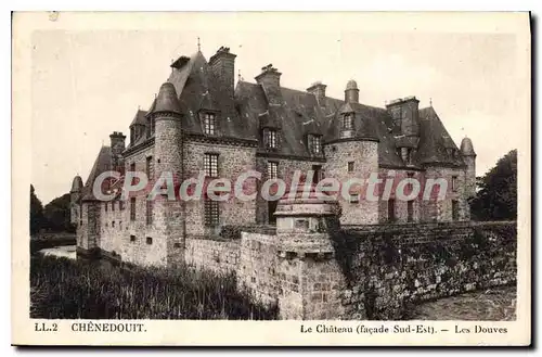 Ansichtskarte AK Chenedouit le chateau facade Sud Est les Douves