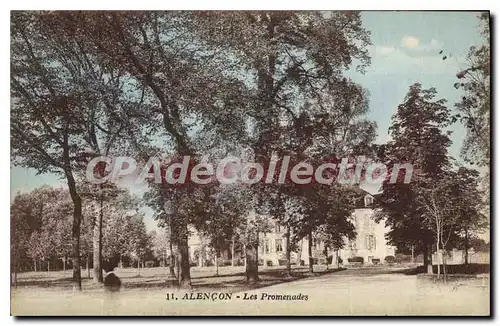 Cartes postales Alencon les Promenades