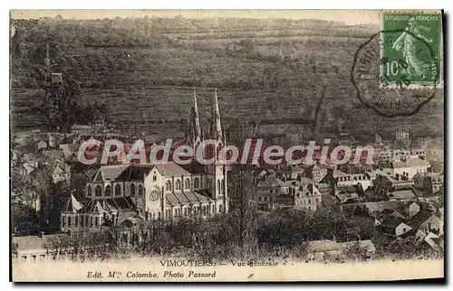 Cartes postales Vimoutiers vue generale