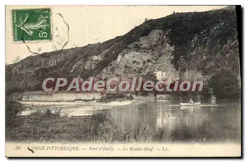 Cartes postales Vorne Pittoresque pont d'ouilly le Meulin Neuf