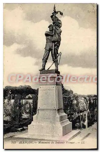 Cartes postales Alencon Monument du Souvenir Francai
