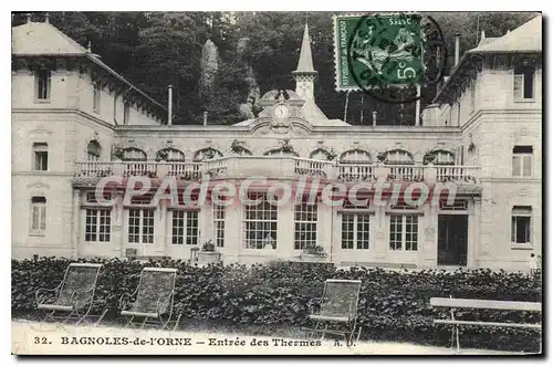 Cartes postales Bagnoles de l'Orne Entree des Thermes