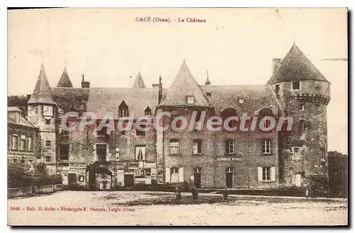 Cartes postales Gace Orne le chateau