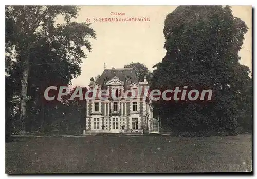 Cartes postales Chateau de St Germain la Compagne