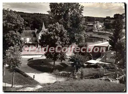 Moderne Karte Bagnoles de l'Orne Square du Lac