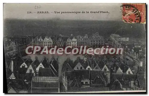 Cartes postales Arras Vue panoramique de la Grand Place