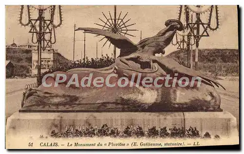 Cartes postales Calais Le Monument du Pluviose