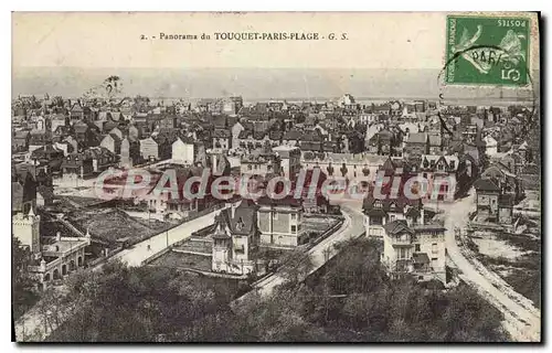 Cartes postales Panorama du Touquet Paris Plage