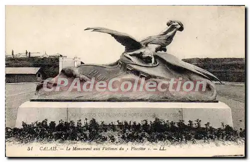 Cartes postales Calais Le Monument aux Victimes du Pluviose