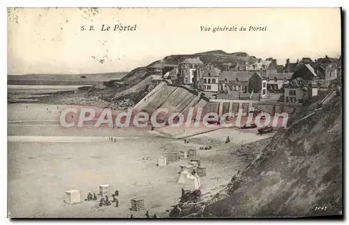 Cartes postales Le Portel Vue generale du Portel