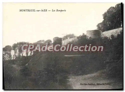 Cartes postales Montreuil sur Mer Les Remparts