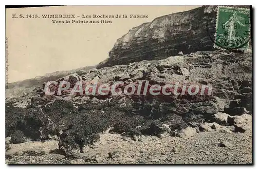 Ansichtskarte AK Wimereux Les Rochers de la Falaise pointe aux oies