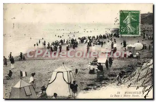 Cartes postales Wimereux Le Bain � Maree Haute