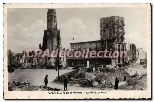 Cartes postales Calais Place d'Armes