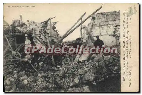 Cartes postales La Grande Guerre 1914 15 Carency