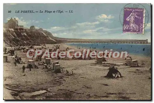 Cartes postales Le Portel La Plage et l'Epi