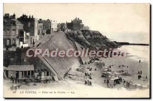 Cartes postales Le Portel Villas sur la Falaise