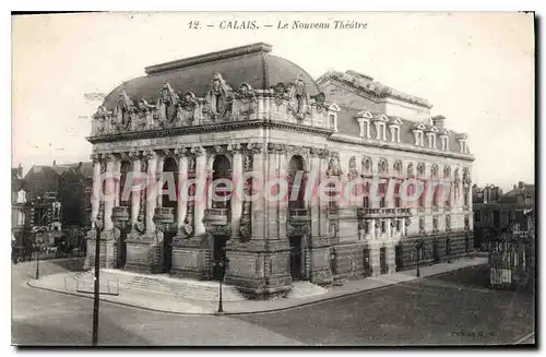 Cartes postales Calais Le Nouveau Theatre