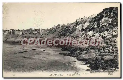 Cartes postales Le Portel Vue generale