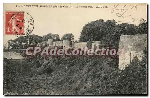 Cartes postales Montreuil sur Mer Les Remparts