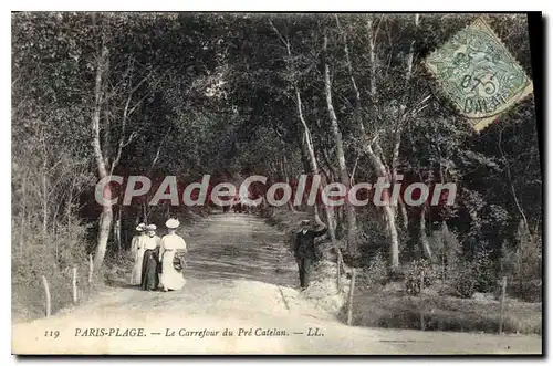 Cartes postales Paris Plage Le Carrefour du Pre Catelan