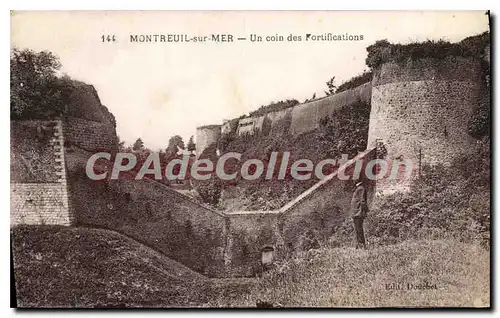 Ansichtskarte AK Montreuil sur Mer Un coin des Fortifications