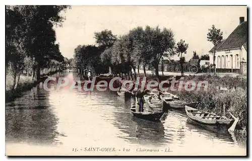 Cartes postales Saint Omer Vue Clairmarais