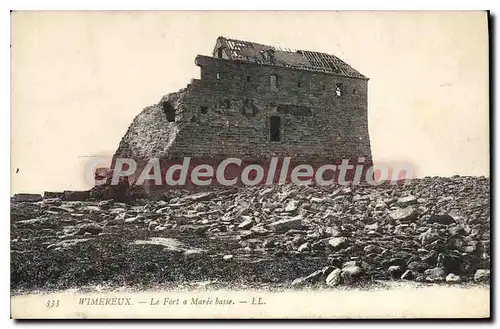 Cartes postales Wimereux Le Fort � Mar�e basse