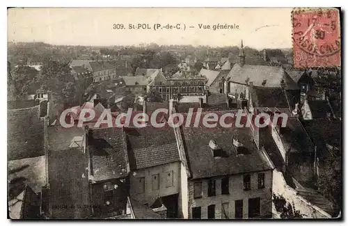 Cartes postales St Pol P de C vue generale