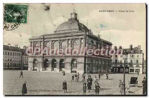 Cartes postales Saint Omer hotel de ville