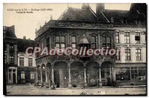 Cartes postales Aire sur la Lys Baillage 1597 1690 Corps de Garde