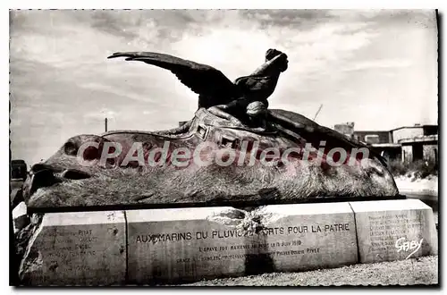 Cartes postales Calais P de C monument du Pluviose m Guillaume Statuaire