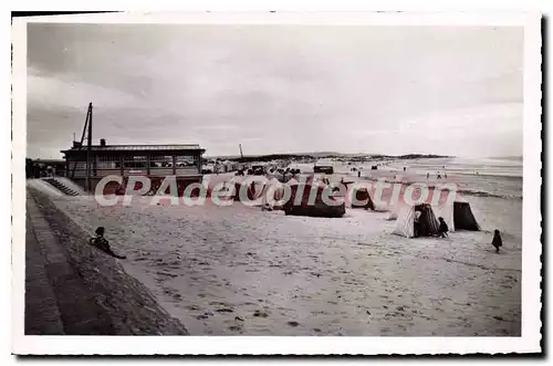 Cartes postales Calais la plage et le petit Casino