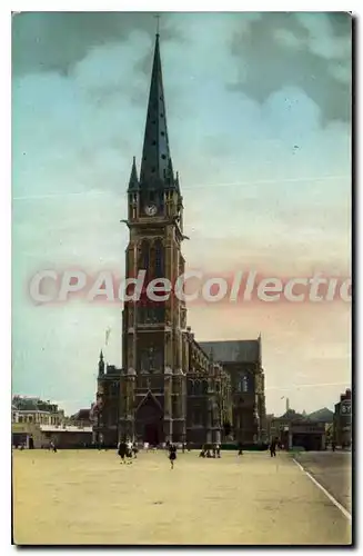 Cartes postales Calais l'Eglise St Pierre