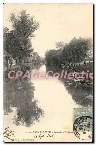 Cartes postales Saint Omer Marais � Clairmanrais