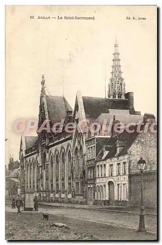 Cartes postales Arras le Saint Sacrement