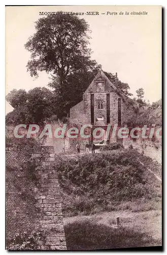 Cartes postales Montreuil sur Mer Porte de la Citadelle