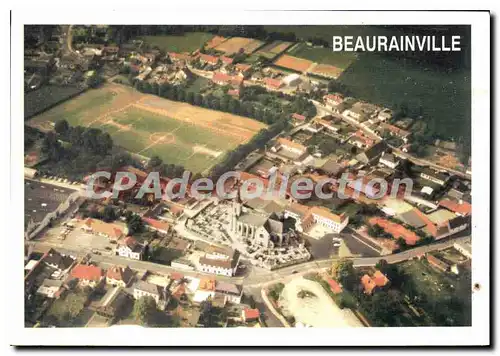 Cartes postales moderne Beaurainville vue aerienne du centre ville