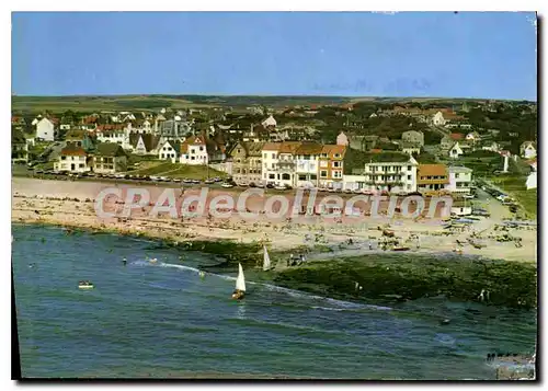 Moderne Karte Ambleteuse Pas de Calais vue aerienne