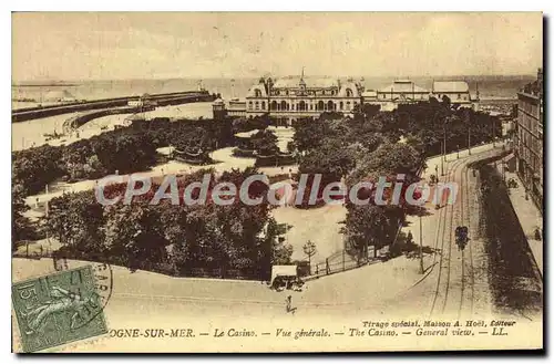 Cartes postales Boulogne sur Mer le casino vue generale