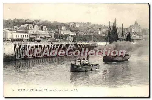 Cartes postales Boulogne sur Mer l'Avant port